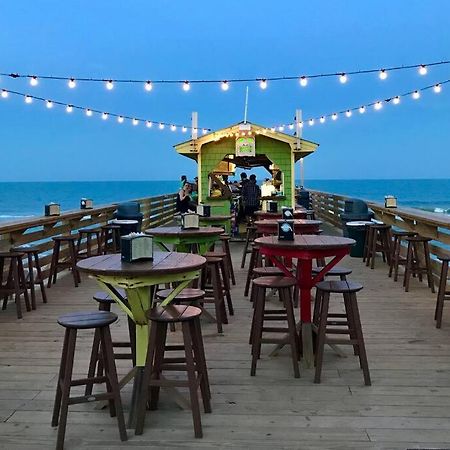 Kraken'S Den * Oceanview * Steps To Ocean * Pool Apartment Carolina Beach Bagian luar foto